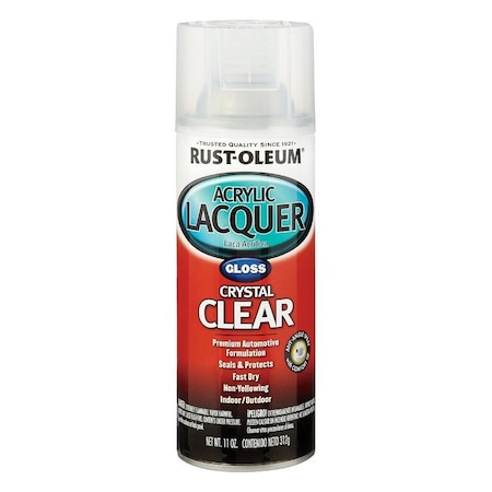 RUST-OLEUM SPRYPNT AUTO LACQR CLEAR 253366